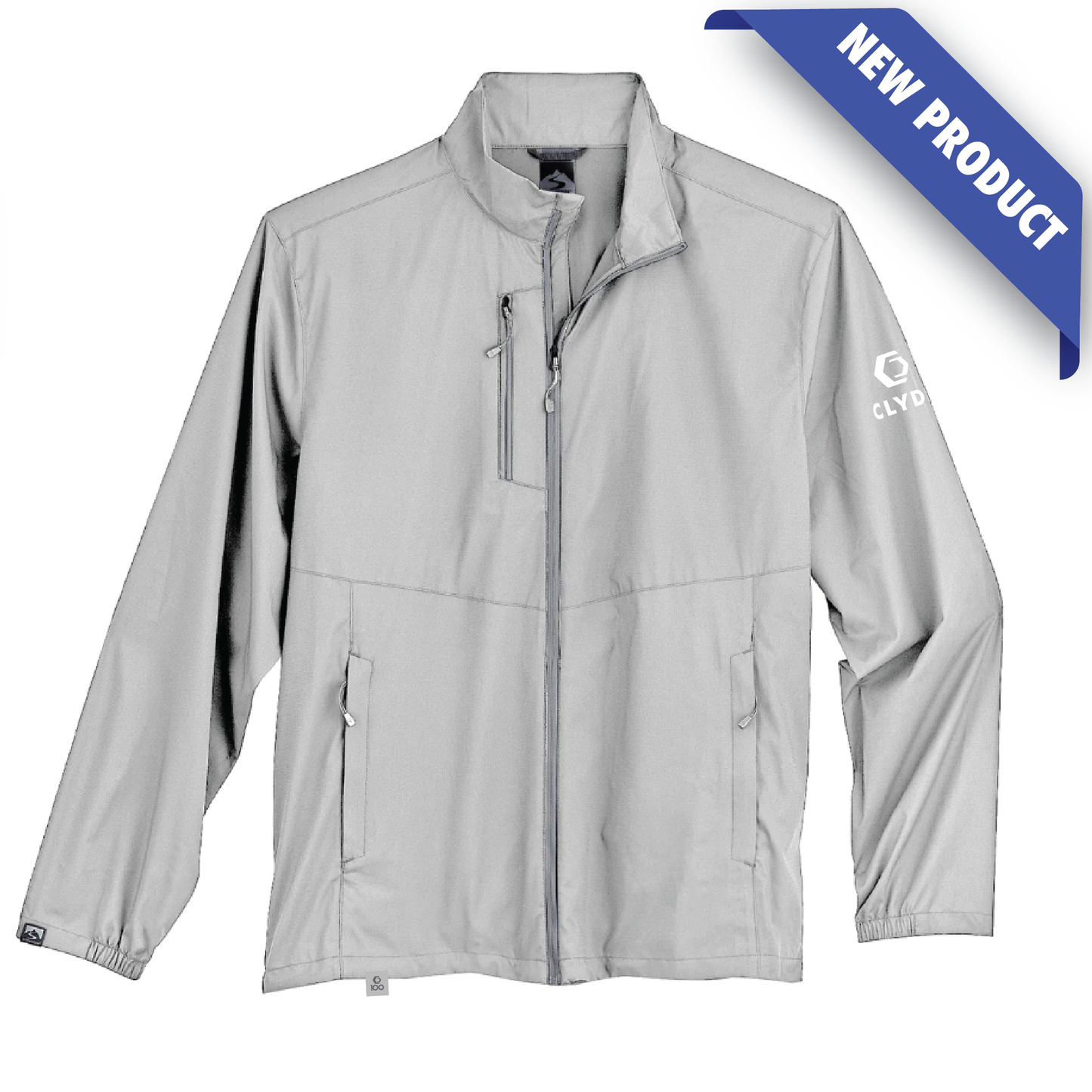 CCI Men's Idealist Water-Resistant Full Zip Windbreaker