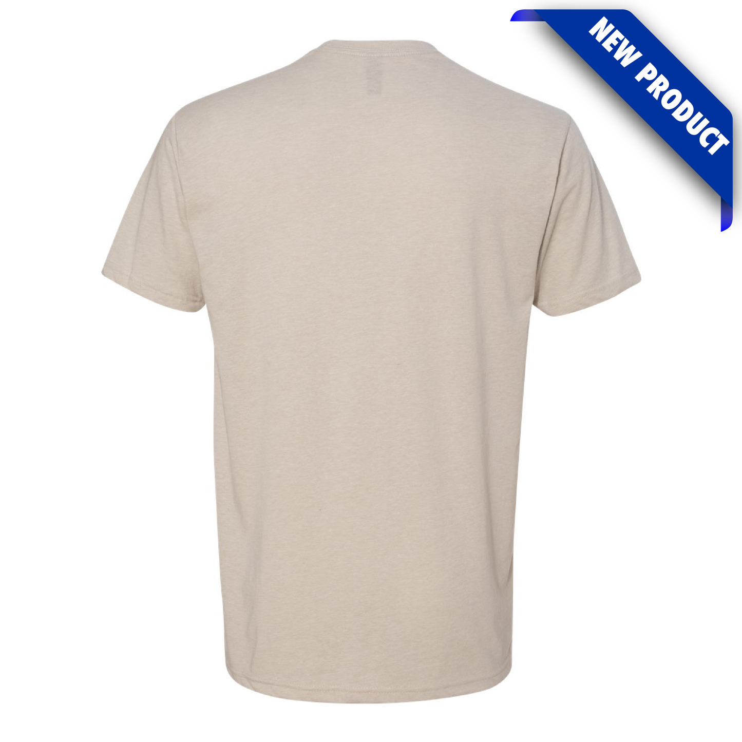 BSL Unisex CVC Crewneck Sand T-Shirt