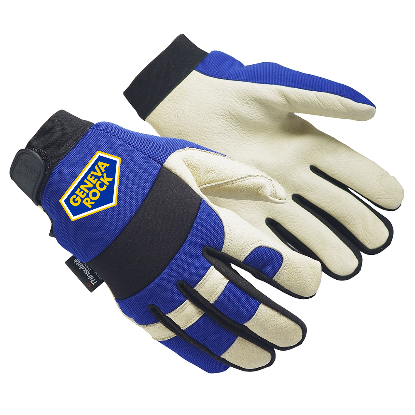 GRP Pigskin Palm Leather Mechanic Style Gloves