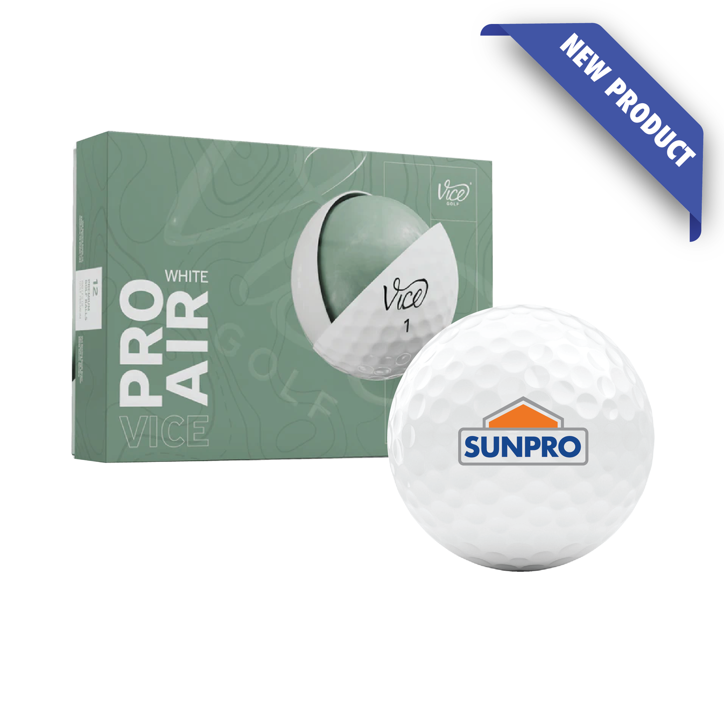 SPC Vice Pro Air Golf Balls (Dozen)