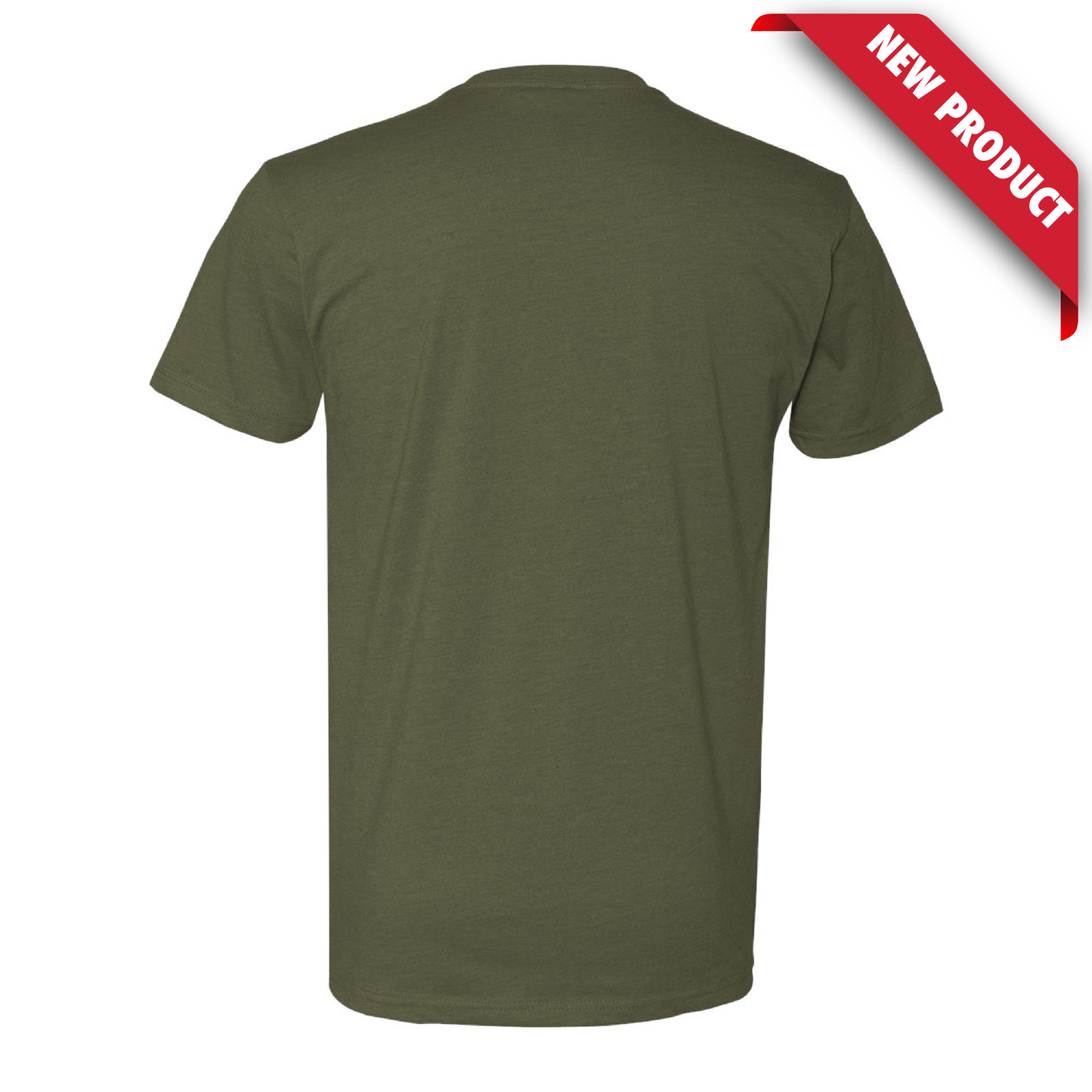WWC "Tough Projects" Military Green Unisex Crewneck Tee