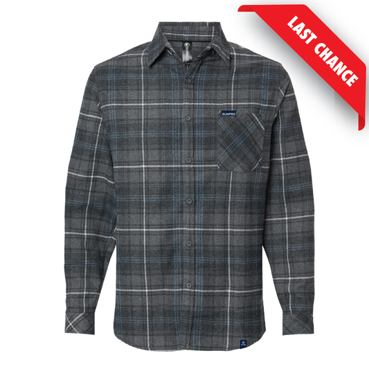 SPC Woven Plaid Flannel With Pocket