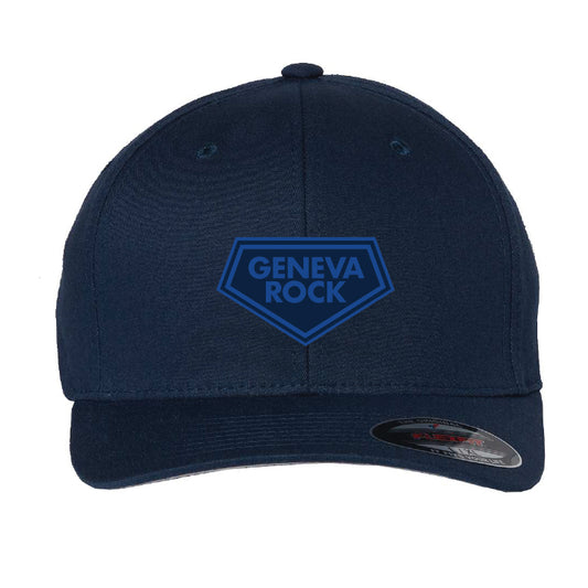 GRP V-Flexfit Navy Twill Logo Hat