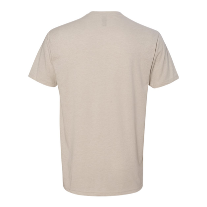 BSL Unisex CVC Crewneck Sand T-Shirt