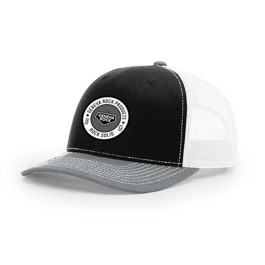 GRP Black/ White/ Heather Grey With PVC Patch