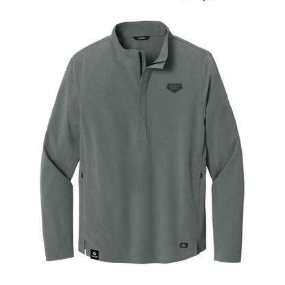 GRP OGIO Men's Gray 1/2-Zip Pullover