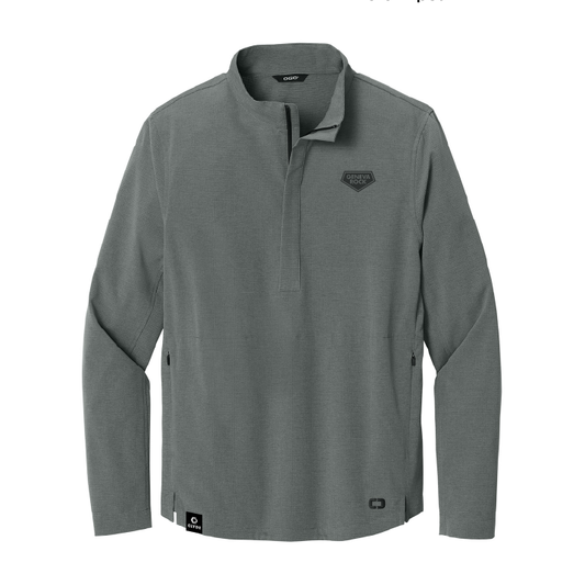 GRP OGIO Men's Gray 1/2-Zip Pullover