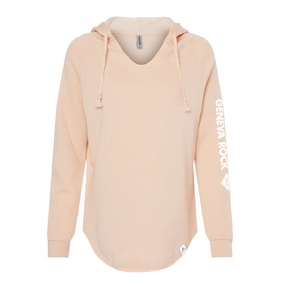 GRP Women's Blush California Wave Wash Lightweight Hoodie