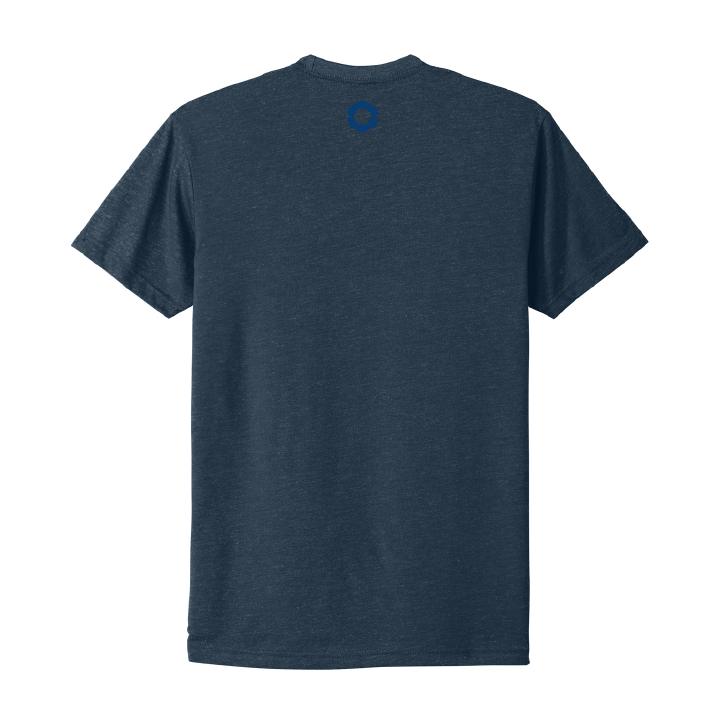 SCR Unisex CVC Midnight Navy T-Shirt