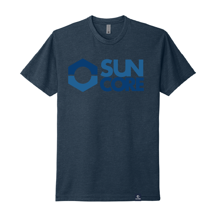 SCR Unisex CVC Midnight Navy T-Shirt