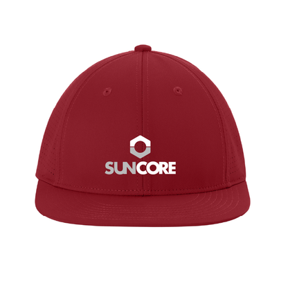 SCR Sport-Tek Pro-Cut Stretch-Tek Red Cap