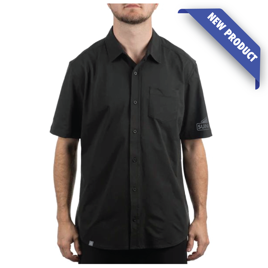 SPC Burnside Perforated Woven Short Sleeve Shirt