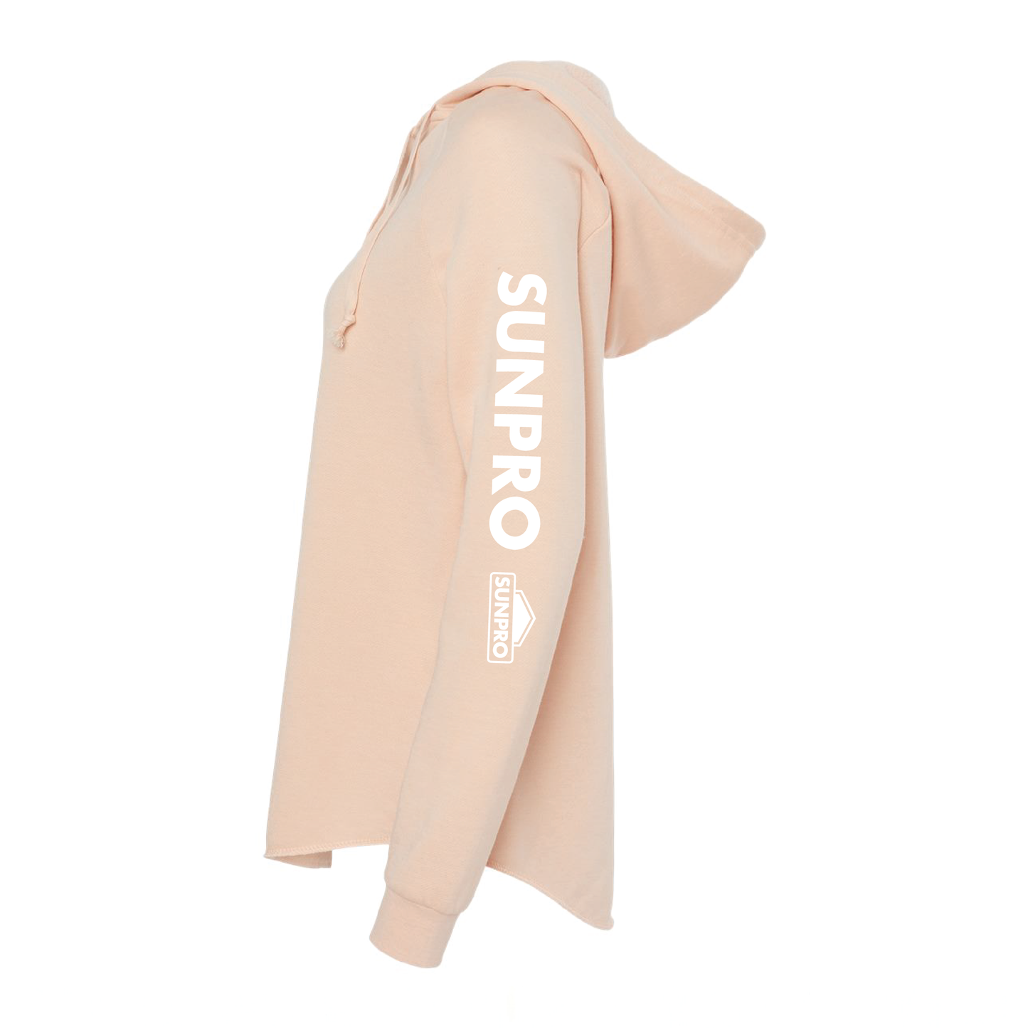 SPC Women's Blush California Wave Wash Lightweight Hoodie