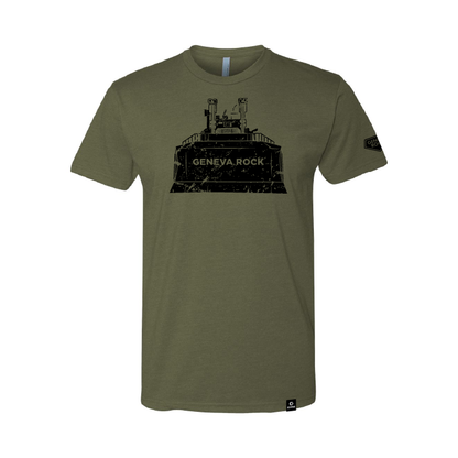 GRP Unisex Military Green Dozer Short-Sleeve T-Shirt