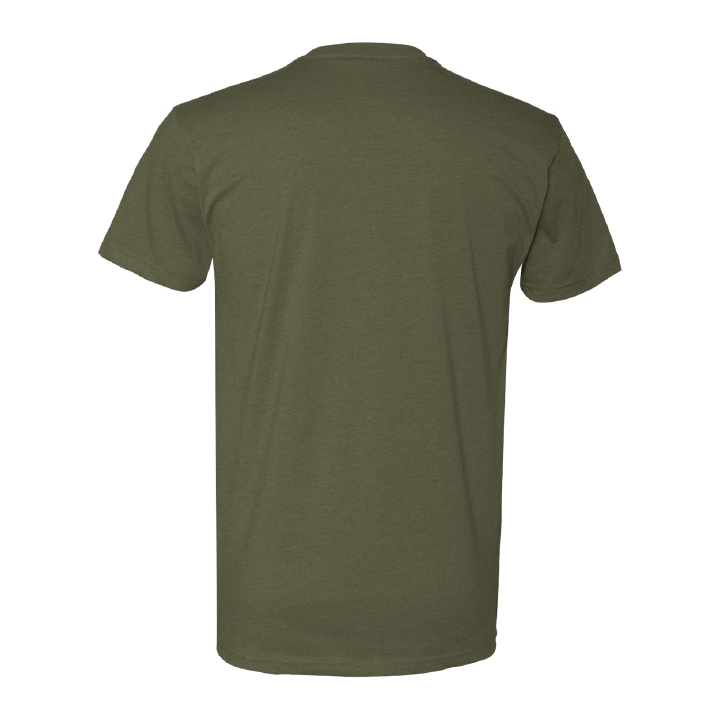 WWC "Tough Projects" Military Green Unisex Crewneck Tee